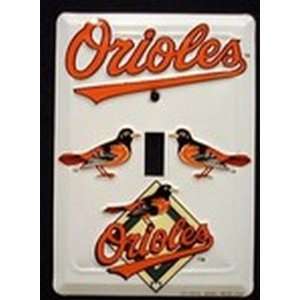   Baltimore Orioles Light Switch Covers (single) Plates 