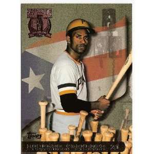 1998 Topps Tribute to Roberto Clemente Card # RC1 Pittsburgh Pirates