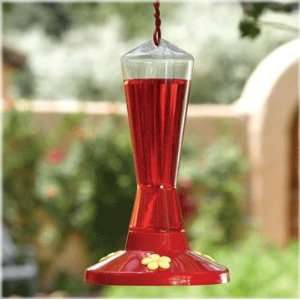  Garden Song Clear Plastic Hummingbird Feeder