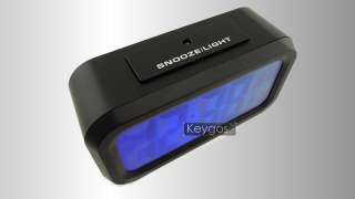 DIGITAL LCD DISPLAY BACKLIGHT SNOOZE ALARM CLOCK HM048A  