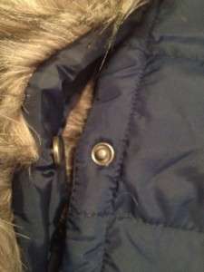 NWT Aeropostale Puffer Coat with Fur Trimmed Hood Small  