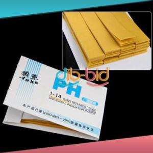 80 Strips Full pH 1 14 Universal Test Paper Testing Kit  