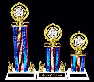   TROPHIES 1st 2nd 3rd MARTIAL ARTS TROPHY AWARDS FREE ENGRAVING  