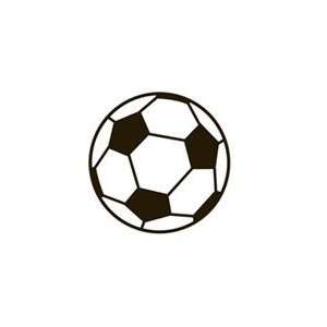   Soccer Ball Adhesive Backed Metal Embellishment Arts, Crafts & Sewing