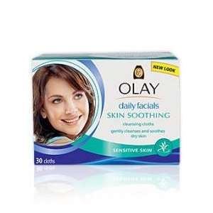  Olay Daily Facial Cleansing Cloths Sensitive Refill 30 