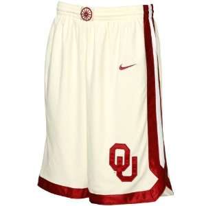   Sooners Cream March Madness Basketball Shorts