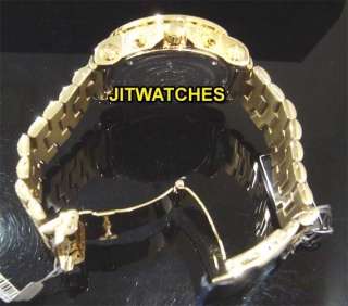 Joe Rodeo Junior 20.5 Ct Diamond Mens Watch Gold  