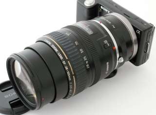 Canon EOS lens to Sony E mount adapter NEX 5 NEX 3 NEX5  