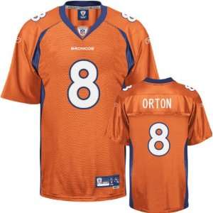  Kyle Orton Orange Reebok NFL Premier Denver Broncos Jersey 