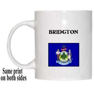  US State Flag   BRIDGTON, Maine (ME) Mug 