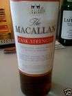 Macallan Cask Strength Single Malt Scotch Whiskey