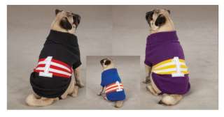 Our Zack & Zoey Collegiate Dog Sweater is comfy and warm pullover that 