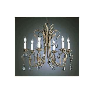   2327OB Aristo Chandelier Old Brick Height 17