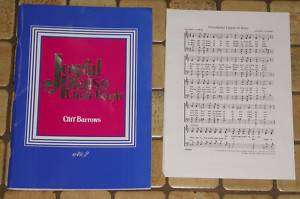   PRAISE CHOIR BOOK C. Barrows SATB Piano choral mixed voices MUSIC