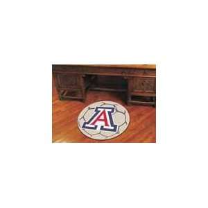  Arizona Wildcats Soccer Ball Rug