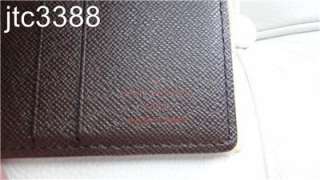   Vuitton Mens Damier Billfold 6 Credit Card Wallet $355+TAX Free Ship