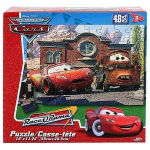  Disney Cars RaceORama 48 PCS Puzzle   [McQueen and Mater 