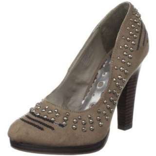  Not Rated Womens Riveting Platform Pump Shoes