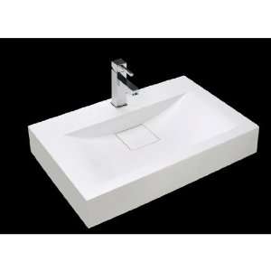    Mitrani KS750 W Titan Quartz Bath Sink White