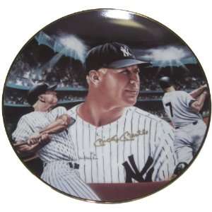 Mickey Mantle 1986 Robert Simon Plate No.242 of 1500 New York Yankees 
