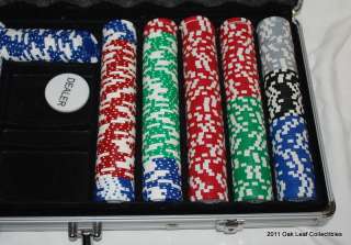 620 Poker Chip Set Aluminum Case 11.5 gram Chips  