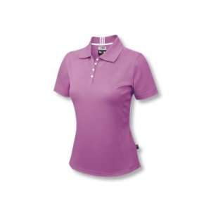  Adidas 2007 Womens ClimaLite Stretch Pique Short Sleeve Golf Polo 