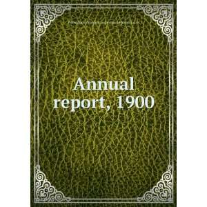   report, 1900 Pennsylvania Museum and School of Industrial Art Books
