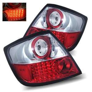  05 10 Scion tC Red/Clear LED Tail Lights Automotive