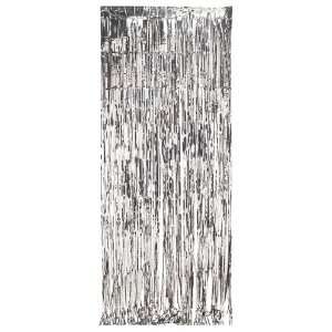  Silver Foil Door Curtains