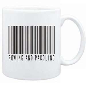  New  Rowing And Paddling Barcode / Bar Code  Mug Sports 