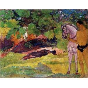   the Vanilla Grove, Man and Horse (The Rendezvous) Pa