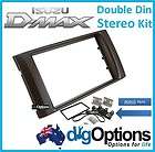 Isuzu D MAX DMAX LS Fascia Facia Kit Install DVD Stereo 2Din Double 