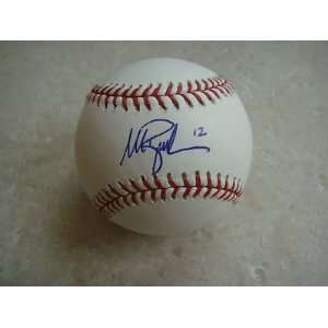  Mark Bellhorn Autographed Baseball   Official Ml 