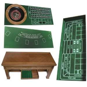  6 in 1 Casino Game Table