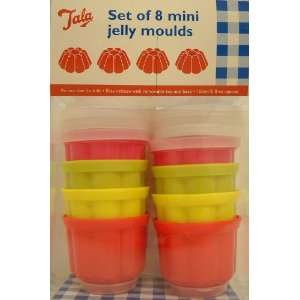  Tala Set Of 8 Mini Coloured Jelly Moulds