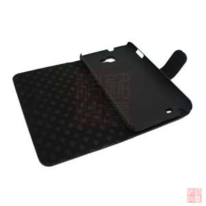 Black Croco Leather Case Cover Flip Pouch for Samsung Galaxy Note GT 