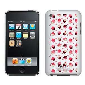  Yummy Cupcakes White on iPod Touch 4G XGear Shell Case 