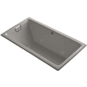   Tub with Vibrant Brushed Nickel Airjet Color Finish and Chromatherapy
