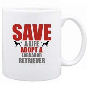  New  Save A Life , Adopt A Labrador Retriever  Mug Dog 