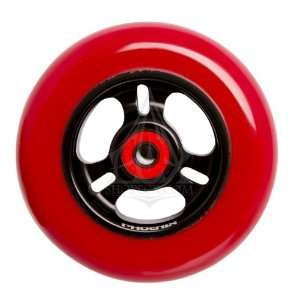  Phoenix 3 Spoke Wheel Black Red 110mm 