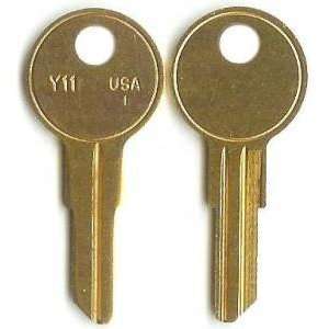  Yale, cabinet, cam lock key blank o1122, Y11