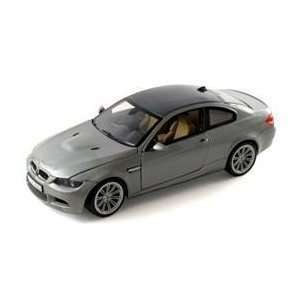 BMW M3 Coupe Gray w/ Black Top 118 Toys & Games