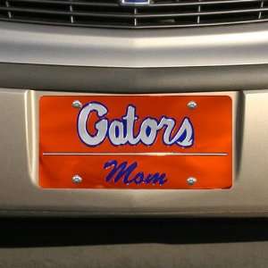 Florida Orange Gator Mom Mirror Tag 