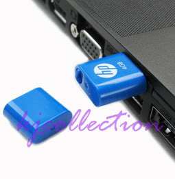 HP 4GB 4G USB Flash Drive Mini Mobile Disk v240b Blue  
