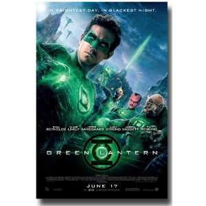  Green Lantern Flyer   Teaser 2011 Movie   11 X 17 Ryan Reynolds 