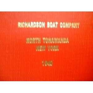   Richardson Boat Catalog Bound 28 Pages Cabin Cruisers 