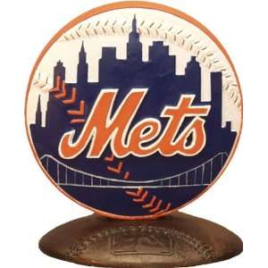  NEW YORK METS Team Logo 4 Tall 3D COLLECTIBLE (with Team 