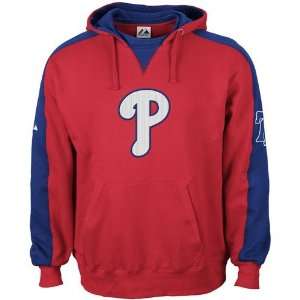   Philadelphia Phillies Red Shaman Hoody Sweatshirt