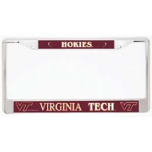  Virginia Tech Hokies NCAA Metal License Plate Frame 