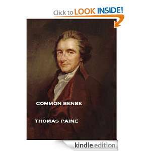 Common Sense (Annotated) Thomas Paine  Kindle Store